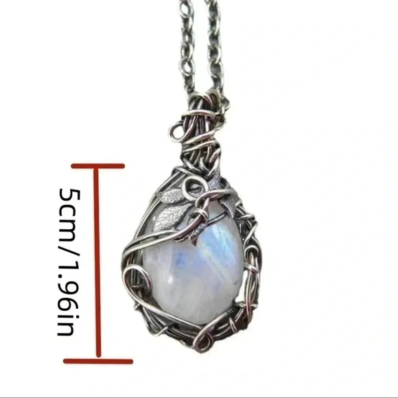 Crystal Ball Pendant Necklace - Picture 7 of 7